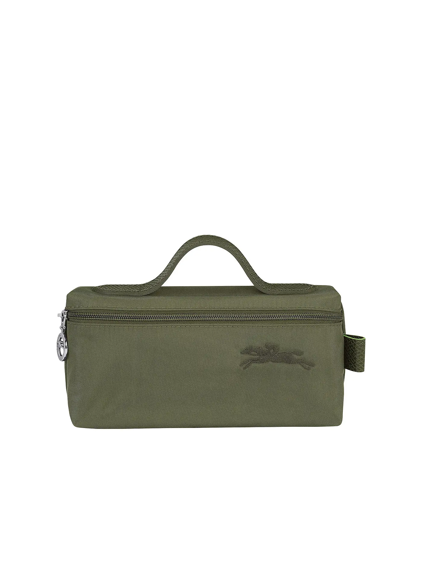 LONGCHAMP | Le Pliage Green Pochette mit Henkel, Black | grün